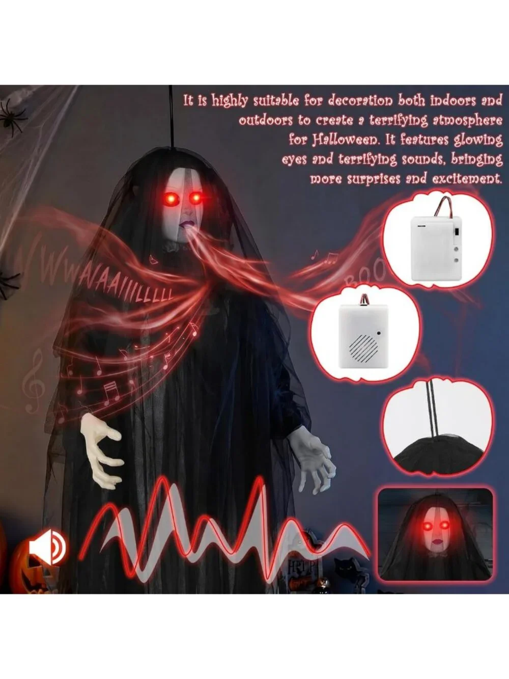 Life-Size Halloween Bride Decor - 66
